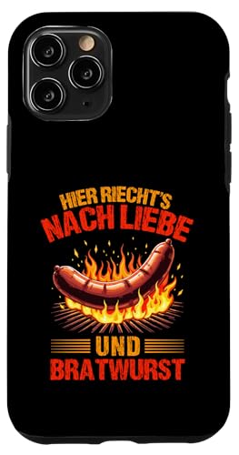 Liebe Bratwurst Grillen Vatertag Humor Papa Für Männer Hülle für iPhone 11 Pro von Liebe Bratwurst Grillen Vatertag Geschenk Papa