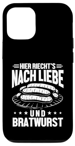 Liebe Bratwurst Grillen Vatertag Humor Papa Für Männer Hülle für iPhone 12/12 Pro von Liebe Bratwurst Grillen Vatertag Geschenk Papa