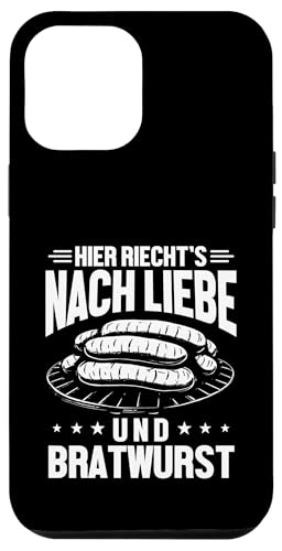 Liebe Bratwurst Grillen Vatertag Humor Papa Für Männer Hülle für iPhone 12 Pro Max von Liebe Bratwurst Grillen Vatertag Geschenk Papa