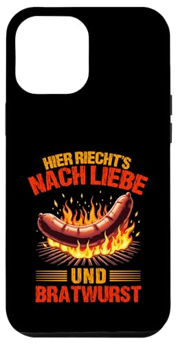 Liebe Bratwurst Grillen Vatertag Humor Papa Für Männer Hülle für iPhone 12 Pro Max von Liebe Bratwurst Grillen Vatertag Geschenk Papa
