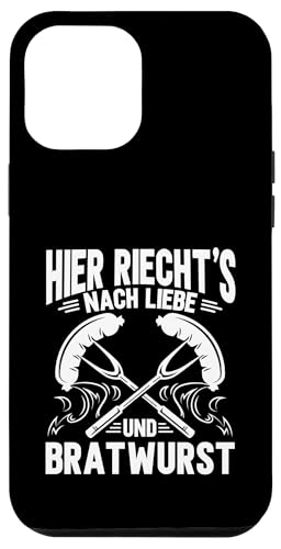Liebe Bratwurst Grillen Vatertag Humor Papa Für Männer Hülle für iPhone 12 Pro Max von Liebe Bratwurst Grillen Vatertag Geschenk Papa