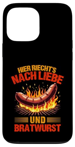 Liebe Bratwurst Grillen Vatertag Humor Papa Für Männer Hülle für iPhone 13 Pro Max von Liebe Bratwurst Grillen Vatertag Geschenk Papa