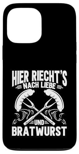 Liebe Bratwurst Grillen Vatertag Humor Papa Für Männer Hülle für iPhone 13 Pro Max von Liebe Bratwurst Grillen Vatertag Geschenk Papa