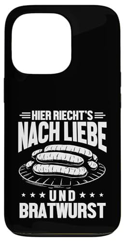 Liebe Bratwurst Grillen Vatertag Humor Papa Für Männer Hülle für iPhone 13 Pro von Liebe Bratwurst Grillen Vatertag Geschenk Papa