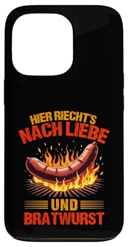 Liebe Bratwurst Grillen Vatertag Humor Papa Für Männer Hülle für iPhone 13 Pro von Liebe Bratwurst Grillen Vatertag Geschenk Papa