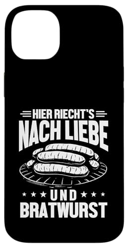 Liebe Bratwurst Grillen Vatertag Humor Papa Für Männer Hülle für iPhone 14 Plus von Liebe Bratwurst Grillen Vatertag Geschenk Papa