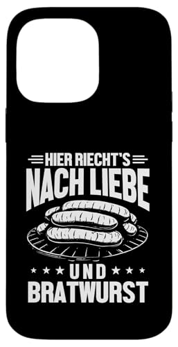Liebe Bratwurst Grillen Vatertag Humor Papa Für Männer Hülle für iPhone 14 Pro Max von Liebe Bratwurst Grillen Vatertag Geschenk Papa
