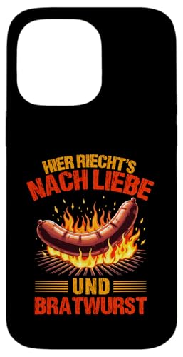 Liebe Bratwurst Grillen Vatertag Humor Papa Für Männer Hülle für iPhone 14 Pro Max von Liebe Bratwurst Grillen Vatertag Geschenk Papa