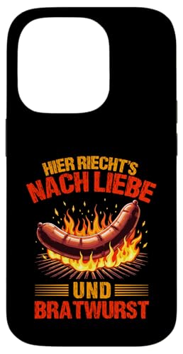 Liebe Bratwurst Grillen Vatertag Humor Papa Für Männer Hülle für iPhone 14 Pro von Liebe Bratwurst Grillen Vatertag Geschenk Papa