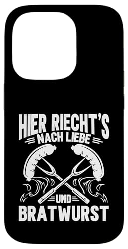 Liebe Bratwurst Grillen Vatertag Humor Papa Für Männer Hülle für iPhone 14 Pro von Liebe Bratwurst Grillen Vatertag Geschenk Papa