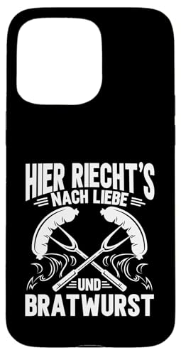 Liebe Bratwurst Grillen Vatertag Humor Papa Für Männer Hülle für iPhone 15 Pro Max von Liebe Bratwurst Grillen Vatertag Geschenk Papa