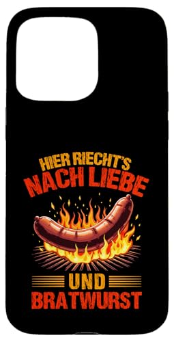 Liebe Bratwurst Grillen Vatertag Humor Papa Für Männer Hülle für iPhone 15 Pro Max von Liebe Bratwurst Grillen Vatertag Geschenk Papa