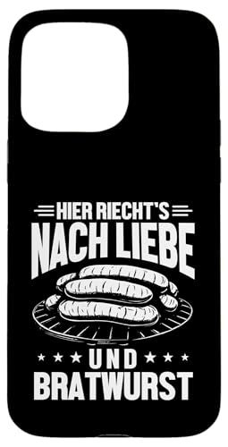Liebe Bratwurst Grillen Vatertag Humor Papa Für Männer Hülle für iPhone 15 Pro Max von Liebe Bratwurst Grillen Vatertag Geschenk Papa