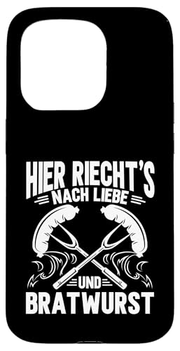 Liebe Bratwurst Grillen Vatertag Humor Papa Für Männer Hülle für iPhone 15 Pro von Liebe Bratwurst Grillen Vatertag Geschenk Papa