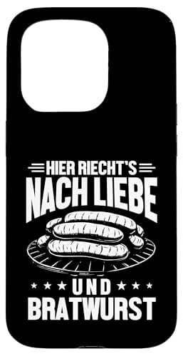 Liebe Bratwurst Grillen Vatertag Humor Papa Für Männer Hülle für iPhone 15 Pro von Liebe Bratwurst Grillen Vatertag Geschenk Papa