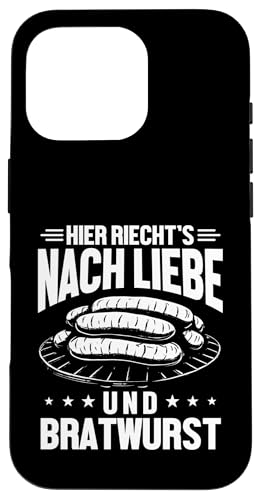 Liebe Bratwurst Grillen Vatertag Humor Papa Für Männer Hülle für iPhone 16 Pro von Liebe Bratwurst Grillen Vatertag Geschenk Papa