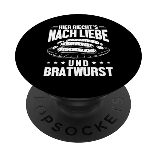 Liebe Bratwurst Grillen Vatertag Humor Papa Für Männer PopSockets Klebender PopGrip Liebe Bratwurst Grillen Vatertag Humor Papa Für Männer PopSockets Klebender PopGrip von Liebe Bratwurst Grillen Vatertag Geschenk Papa