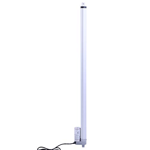 36 Zoll Linearaktuator 12V Kraft 1500N Hub 200-750mm Linearaktuator Hub Elektromotorhalterung(750mm) von LiebeWH