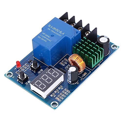 Batterielade-Steuermodul XH-M604 Ladegerät-Schutzplatine mit Digitalanzeige für Solarenergie für Heimladegeräte, DC 6-60V von LiebeWH