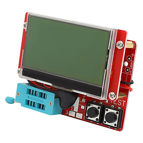 ESR T4 Digitaler Transistor-Widerstand-Kapazitätstester, Transistor-Tester, Multifunktionaler Digitaler Widerstand, Kapazität ESR T4 Digitaler Transistor-Widerstand-Kapazitätstester, Transistor-Tester, Multifunktionaler Digitaler Widerstand, Kapazität von LiebeWH