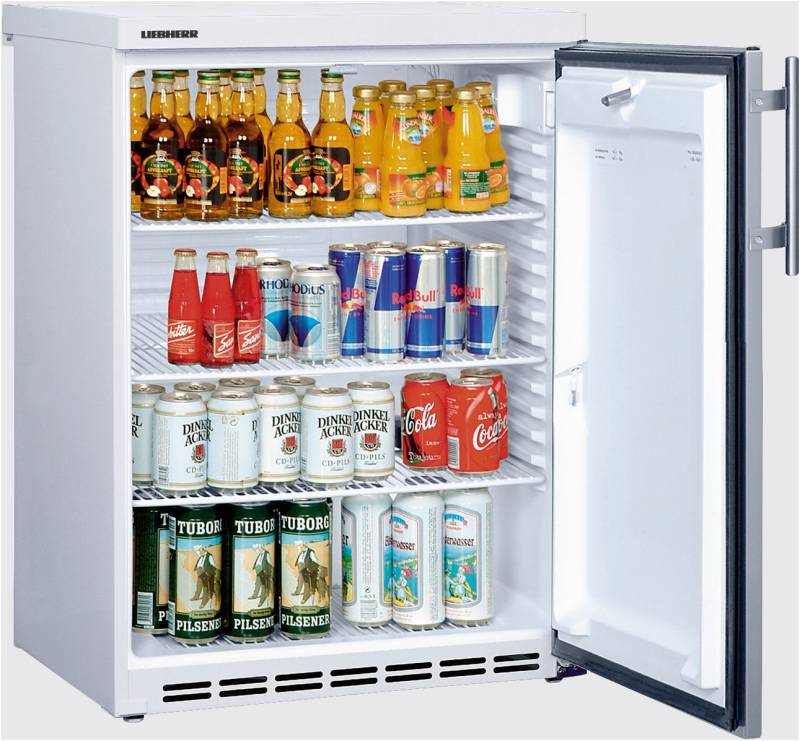 FKU 1805-22 Flaschenkühlschrank edelstahl/weiß / B von Liebherr