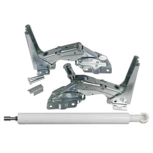 ORIGINAL Liebherr 9590166 Türdämpfer + Türscharnier Scharnier oben + unten Reparatursatz Kühlschrank u. a. IKB 2214-20A, IKP 1554-20A, IKP 2850-20D von Liebherr
