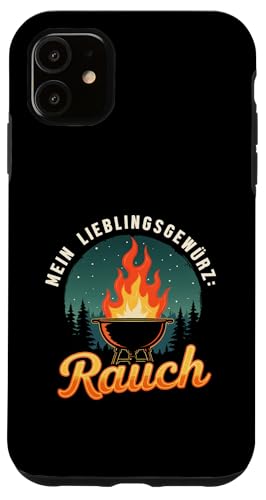 Lieblingsgewürz Rauch Grillen Vatertag Spruch Humor Papa Hülle für iPhone 11 Lieblingsgewürz Rauch Grillen Vatertag Spruch Humor Papa Hülle für iPhone 11 von Lieblingsgewürz Rauch Grillen Vatertag Geschenk