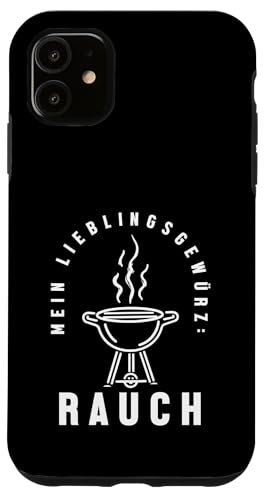 Lieblingsgewürz Rauch Grillen Vatertag Spruch Humor Papa Hülle für iPhone 11 Lieblingsgewürz Rauch Grillen Vatertag Spruch Humor Papa Hülle für iPhone 11 von Lieblingsgewürz Rauch Grillen Vatertag Geschenk