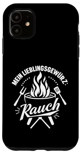 Lieblingsgewürz Rauch Grillen Vatertag Spruch Humor Papa Hülle für iPhone 11 Lieblingsgewürz Rauch Grillen Vatertag Spruch Humor Papa Hülle für iPhone 11 von Lieblingsgewürz Rauch Grillen Vatertag Geschenk