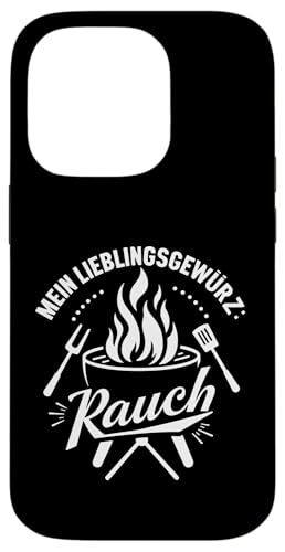 Lieblingsgewürz Rauch Grillen Vatertag Spruch Humor Papa Hülle für iPhone 14 Pro Lieblingsgewürz Rauch Grillen Vatertag Spruch Humor Papa Hülle für iPhone 14 Pro von Lieblingsgewürz Rauch Grillen Vatertag Geschenk