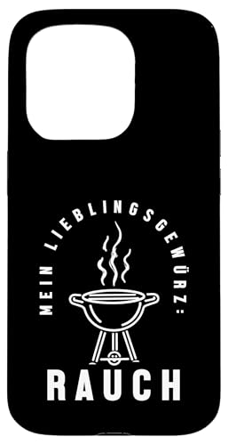 Lieblingsgewürz Rauch Grillen Vatertag Spruch Humor Papa Hülle für iPhone 15 Pro Lieblingsgewürz Rauch Grillen Vatertag Spruch Humor Papa Hülle für iPhone 15 Pro von Lieblingsgewürz Rauch Grillen Vatertag Geschenk