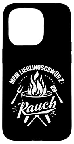 Lieblingsgewürz Rauch Grillen Vatertag Spruch Humor Papa Hülle für iPhone 15 Pro Lieblingsgewürz Rauch Grillen Vatertag Spruch Humor Papa Hülle für iPhone 15 Pro von Lieblingsgewürz Rauch Grillen Vatertag Geschenk
