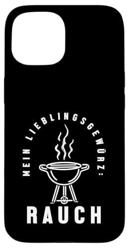 Lieblingsgewürz Rauch Grillen Vatertag Spruch Humor Papa Hülle für iPhone 15 Lieblingsgewürz Rauch Grillen Vatertag Spruch Humor Papa Hülle für iPhone 15 von Lieblingsgewürz Rauch Grillen Vatertag Geschenk