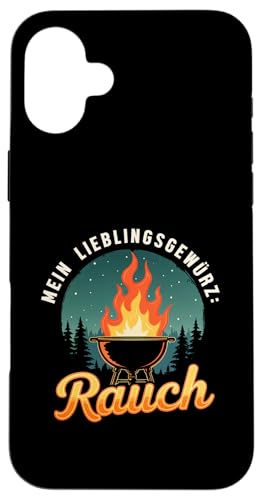 Lieblingsgewürz Rauch Grillen Vatertag Spruch Humor Papa Hülle für iPhone 16 Plus Lieblingsgewürz Rauch Grillen Vatertag Spruch Humor Papa Hülle für iPhone 16 Plus von Lieblingsgewürz Rauch Grillen Vatertag Geschenk