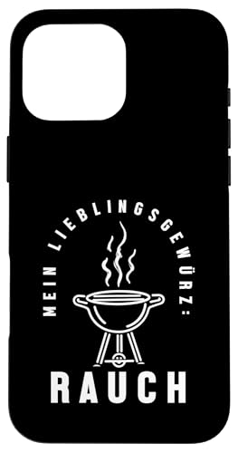 Lieblingsgewürz Rauch Grillen Vatertag Spruch Humor Papa Hülle für iPhone 16 Pro Max Lieblingsgewürz Rauch Grillen Vatertag Spruch Humor Papa Hülle für iPhone 16 Pro Max von Lieblingsgewürz Rauch Grillen Vatertag Geschenk