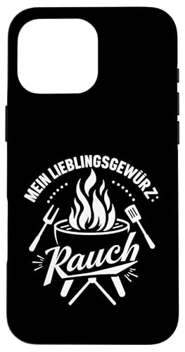 Lieblingsgewürz Rauch Grillen Vatertag Spruch Humor Papa Hülle für iPhone 16 Pro Max Lieblingsgewürz Rauch Grillen Vatertag Spruch Humor Papa Hülle für iPhone 16 Pro Max von Lieblingsgewürz Rauch Grillen Vatertag Geschenk