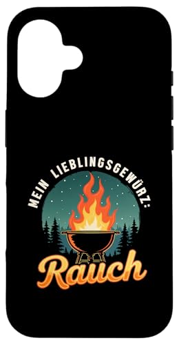 Lieblingsgewürz Rauch Grillen Vatertag Spruch Humor Papa Hülle für iPhone 16 Lieblingsgewürz Rauch Grillen Vatertag Spruch Humor Papa Hülle für iPhone 16 von Lieblingsgewürz Rauch Grillen Vatertag Geschenk