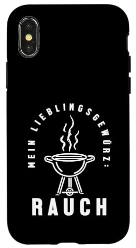 Lieblingsgewürz Rauch Grillen Vatertag Spruch Humor Papa Hülle für iPhone X/XS Lieblingsgewürz Rauch Grillen Vatertag Spruch Humor Papa Hülle für iPhone X/XS von Lieblingsgewürz Rauch Grillen Vatertag Geschenk