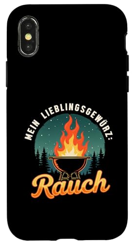 Lieblingsgewürz Rauch Grillen Vatertag Spruch Humor Papa Hülle für iPhone X/XS Lieblingsgewürz Rauch Grillen Vatertag Spruch Humor Papa Hülle für iPhone X/XS von Lieblingsgewürz Rauch Grillen Vatertag Geschenk