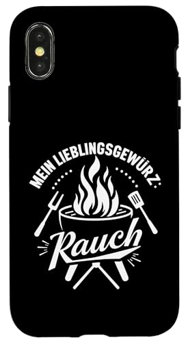 Lieblingsgewürz Rauch Grillen Vatertag Spruch Humor Papa Hülle für iPhone X/XS Lieblingsgewürz Rauch Grillen Vatertag Spruch Humor Papa Hülle für iPhone X/XS von Lieblingsgewürz Rauch Grillen Vatertag Geschenk