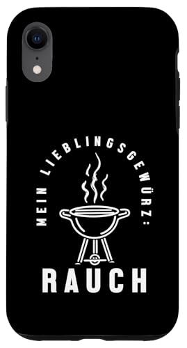 Lieblingsgewürz Rauch Grillen Vatertag Spruch Humor Papa Hülle für iPhone XR Lieblingsgewürz Rauch Grillen Vatertag Spruch Humor Papa Hülle für iPhone XR von Lieblingsgewürz Rauch Grillen Vatertag Geschenk