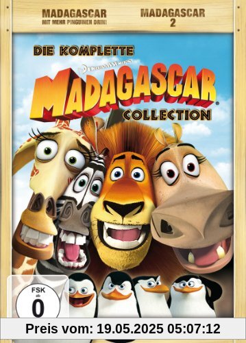 Madagascar / Madagascar 2 [Blu-ray] von Liefers, Jan Josef