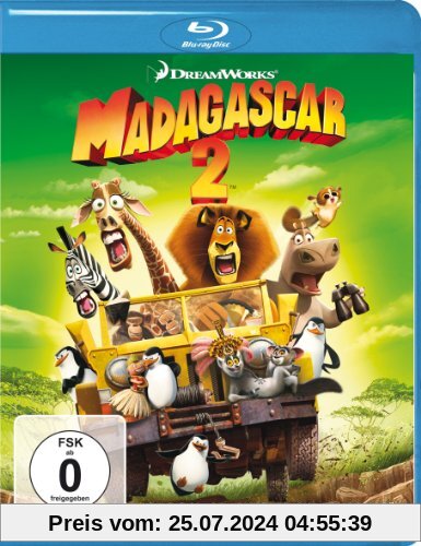 Madagascar 2 [Blu-ray] von Liefers, Jan Josef