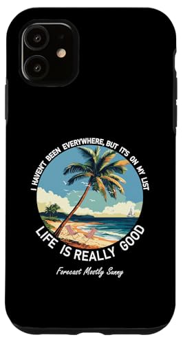 Das Leben ist wirklich gut: Sommer-Strandurlaub-Grafik Hülle für iPhone 11 Das Leben ist wirklich gut: Sommer-Strandurlaub-Grafik Hülle für iPhone 11 von Life Is Really Good Summer Beach Vacation Graphic