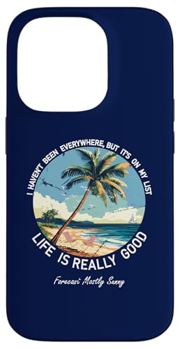 Das Leben ist wirklich gut: Sommer-Strandurlaub-Grafik Hülle für iPhone 14 Pro Das Leben ist wirklich gut: Sommer-Strandurlaub-Grafik Hülle für iPhone 14 Pro von Life Is Really Good Summer Beach Vacation Graphic