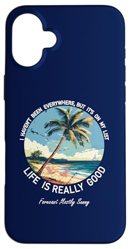 Das Leben ist wirklich gut: Sommer-Strandurlaub-Grafik Hülle für iPhone 16 Plus Das Leben ist wirklich gut: Sommer-Strandurlaub-Grafik Hülle für iPhone 16 Plus von Life Is Really Good Summer Beach Vacation Graphic