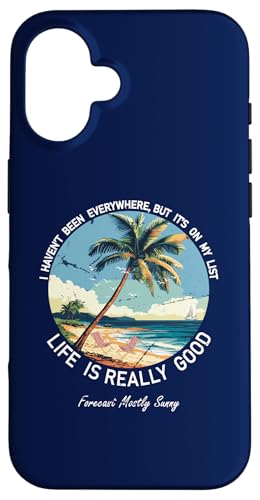 Das Leben ist wirklich gut: Sommer-Strandurlaub-Grafik Hülle für iPhone 16 Das Leben ist wirklich gut: Sommer-Strandurlaub-Grafik Hülle für iPhone 16 von Life Is Really Good Summer Beach Vacation Graphic