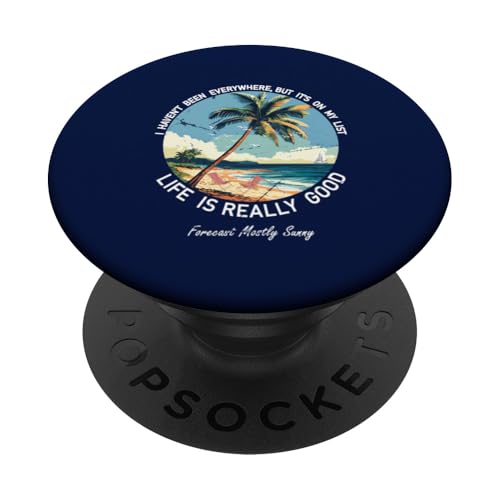 Das Leben ist wirklich gut: Sommer-Strandurlaub-Grafik PopSockets Klebender PopGrip Das Leben ist wirklich gut: Sommer-Strandurlaub-Grafik PopSockets Klebender PopGrip von Life Is Really Good Summer Beach Vacation Graphic