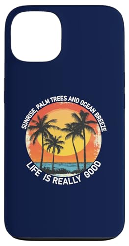 Life Is Really Good Hawaiian Vintage 80er Palmen Sunrise Hülle für iPhone 13 Life Is Really Good Hawaiian Vintage 80er Palmen Sunrise Hülle für iPhone 13 von Life Is Really Good Summer Beach Vacation Graphic