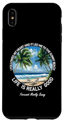 Life Is Really Good Kokospalmen Retro Tropical Summer Hülle für iPhone XS Max Life Is Really Good Kokospalmen Retro Tropical Summer Hülle für iPhone XS Max von Life Is Really Good Summer Beach Vacation Graphic
